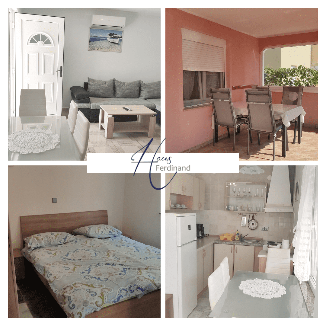 Apartments Ferienwohnung Haus Ferdinand auf der Insel Vir in Kroatien